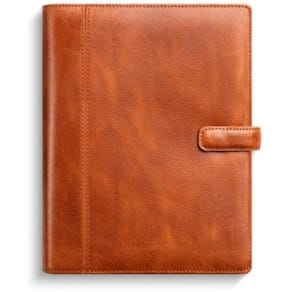 Business Systemkalender 2027 skinn brun
