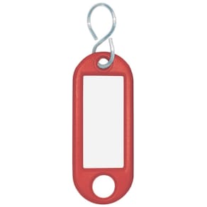 Schlüsselanhänger WEDO, farbig sortiert, 100 Stück