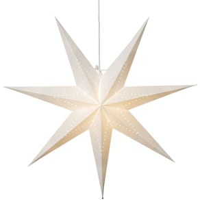 Pappersstjärna LYSA 70cm kompl