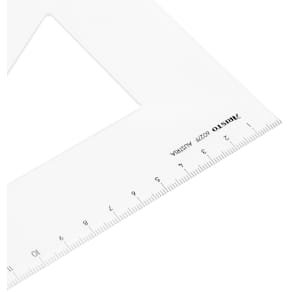 Zeichen-Dreieck Aristo 60° mit Facette, Plastik