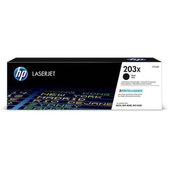 Toner HP CF540X 203X 3.2K Sort