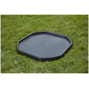 Lekbord Tuff Spot bricka svart