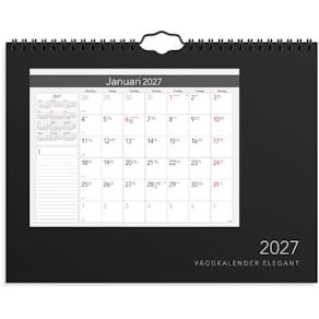 Väggkalender Elegant 2027