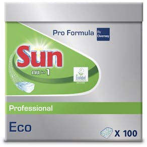 Maskindisk SUN Eco Tabs, 100/FP