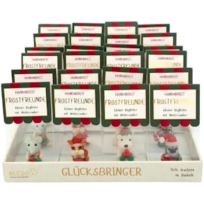 Weihnachtsfigur Frostfreunde, sortiert