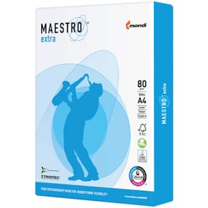 Kopierpapier Maestro Color, 500 Blatt, weiß