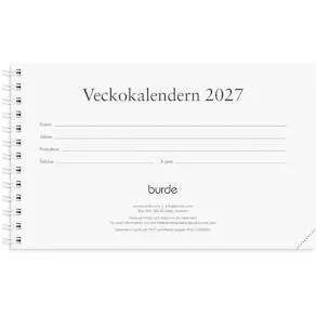 Veckokalendern 2027 refill