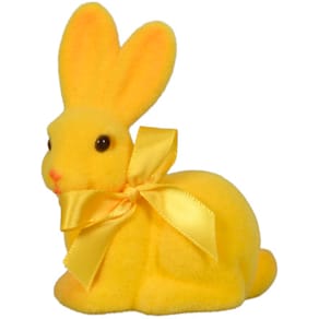 Dekofigur Osterhase, gelb