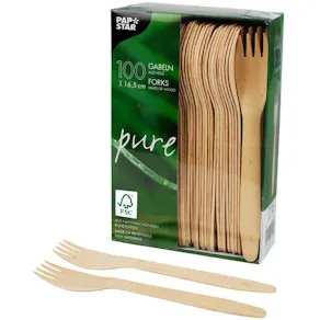 Bestick gaffel PURE FSC 16,5cm 100/fp