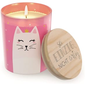 Duftkerze im Glas FÜR DICH Zoofreunde, Katze