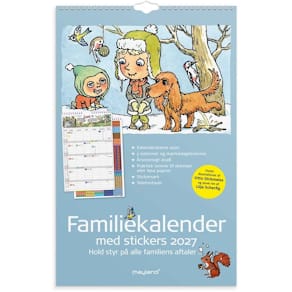 Vægkalender Mayland Familie Otto Dickmeiss 2027, 270x424 mm, FSC