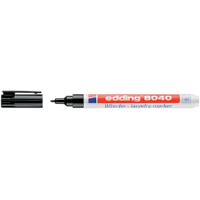 Märkpenna Edding 8040 Svart, konisk, 1mm