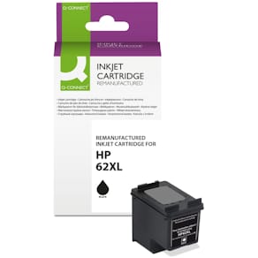Druckerpatrone Q-CONNECT ersetzt HP 62XL, schwarz