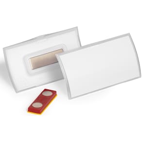Namnskylt CLICK FOLD rPP 40x75 mm 10/fp