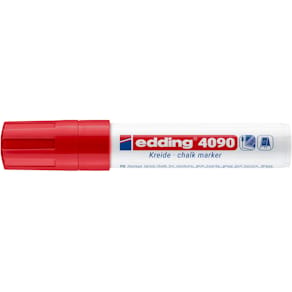 Kreidemarker edding 4090 Windowmarker, 4–15 mm, rot