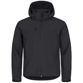 Softshelljacka CLIQUE 0200912 svart 4XL