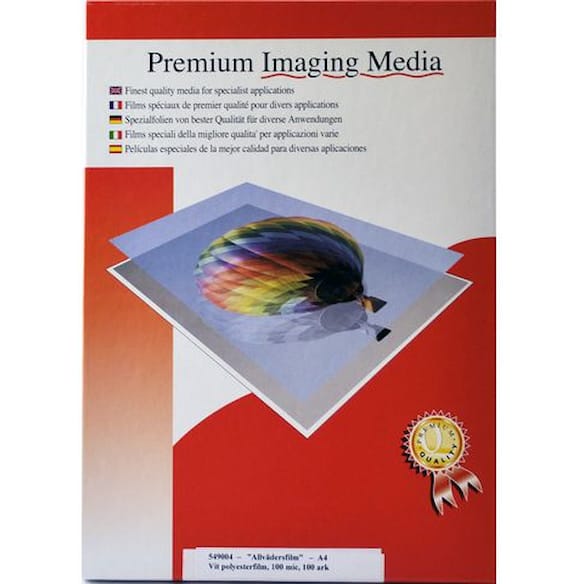 Allvädersfilm 100mic A4, 100/fp