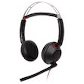 HP Poly Blackwire 5220 - Headset - på örat - kabelansluten