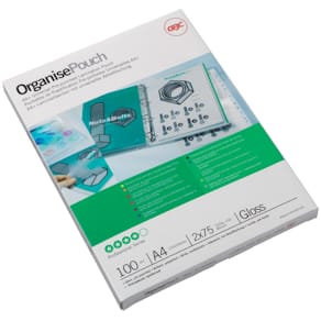 Laminierhülle GBC Organise, A4, 2x125 µm