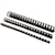 Bindruggen Fellowes, 8 mm, zwart, pak van 100 stuks