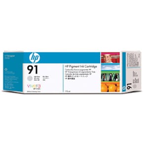HP 91 light grey ink, 775ml