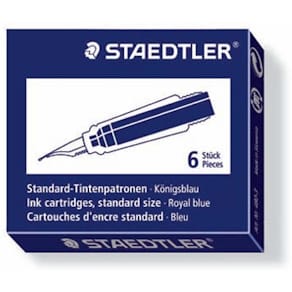 Refill STAEDTLER 480 blå, 3-pak