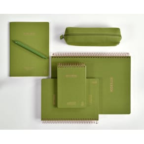 KOZO Skrivhäfte A5 2 Pack Sand / Olive