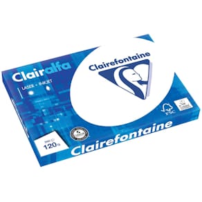 Presentatiepapier Clairefontaine Clairalfa, A3, 120 g, pak van  ￼
