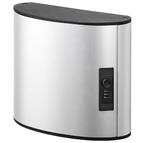 Nøgleskab Durable kodelås, 18 nøgler, alu/grå, 302x280x118 mm