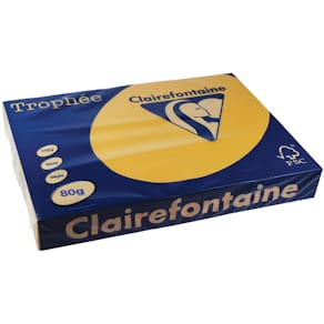 Gekleurd papier Clairefontaine Trophée Pastel, A3, 80 g, 500 vel,