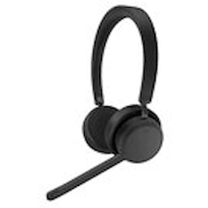 Lenovo - Headset - på örat - trådlös - svart