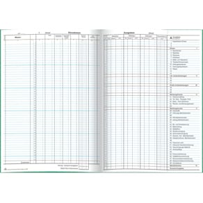 Hausbuch RNK Reimers, DIN A4, 16 Blatt, 1 Jahr/52 Mieter