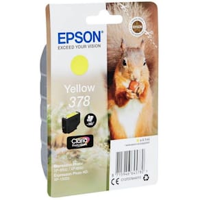Bläckpatron EPSON C13T37844010 Gul
