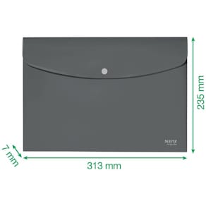 Sammelmappe Leitz Recycle, A4, schwarz