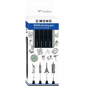 Fineliner Tombow MONO drawing set Bold (4)