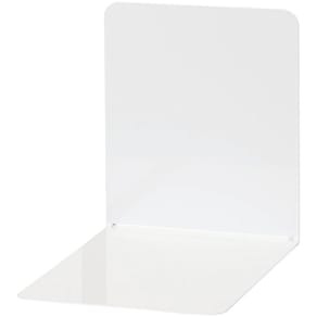 Buchstützen MAUL, 2 St., 120 mm, weiß