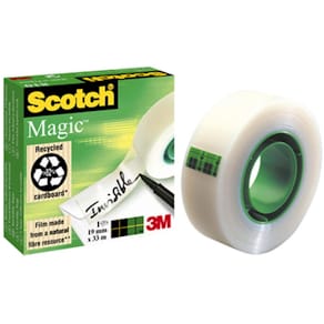 Dokumenttejp Scotch Magic 810, osynlig, 19mm x 33m