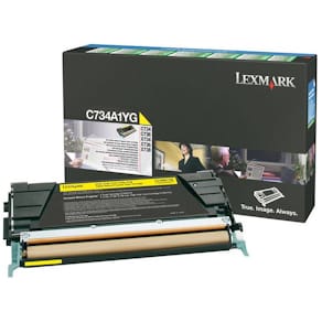 Toner LEXMARK C734A1YG 6K gul