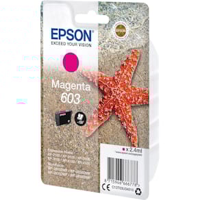 Inktcartridge Epson 603, 130 pagina's, OEM C13T03U34010, magenta