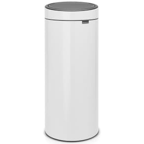 Papperskorg BRABANTIA Touch Bin 30L vit