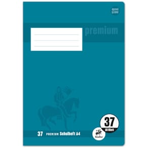 Heft Staufen Premium Academy, A4, 16 Bl., Lin. 37, perforiert