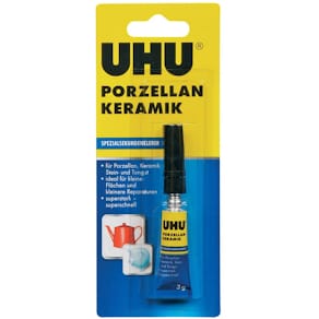 Sekundenkleber UHU Porzellan und Keramik