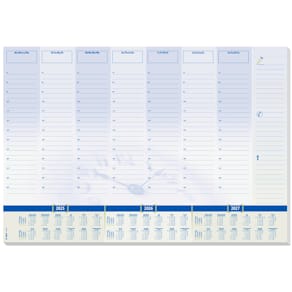 Schreibunterlagenblock Sigel Time, Wo/Std