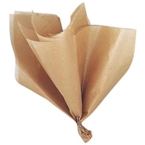 Silkespapper 50x70cm guld 25 ark/fp