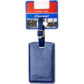 Baggagemærke blå