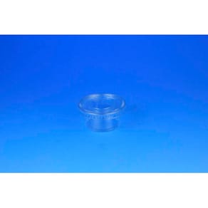 Låg til dressingbæger Ø65 mm, klar PET, 6 mm, 100 stk