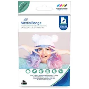 Fotopapper MEDIARANGE 10x15 glossy 50/fp