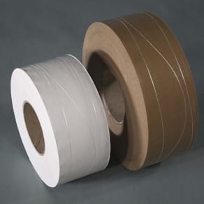 Pakketape gummieret forstærket, 70 mm x 200 m, brun, 12 ruller