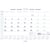 Maandkalender Brepols, 2026, spiraalbinding, 12 bladen, FSC Mix