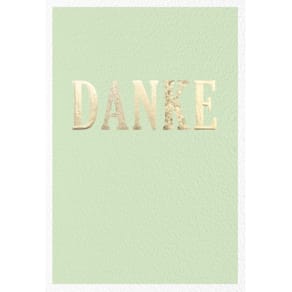 Dankeskarte Eulzer, geprägt